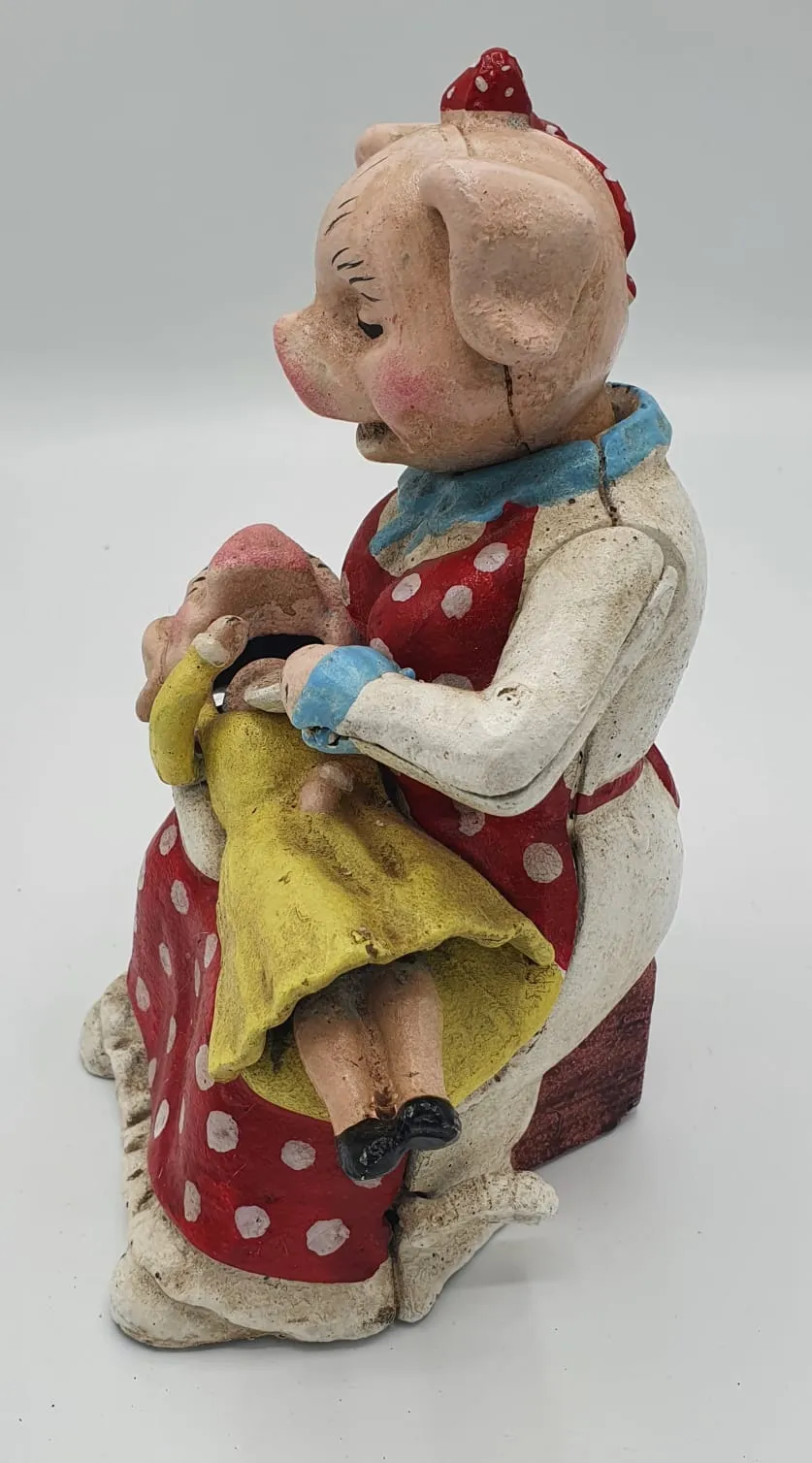 Cast Iron Novelty Piggy Bank