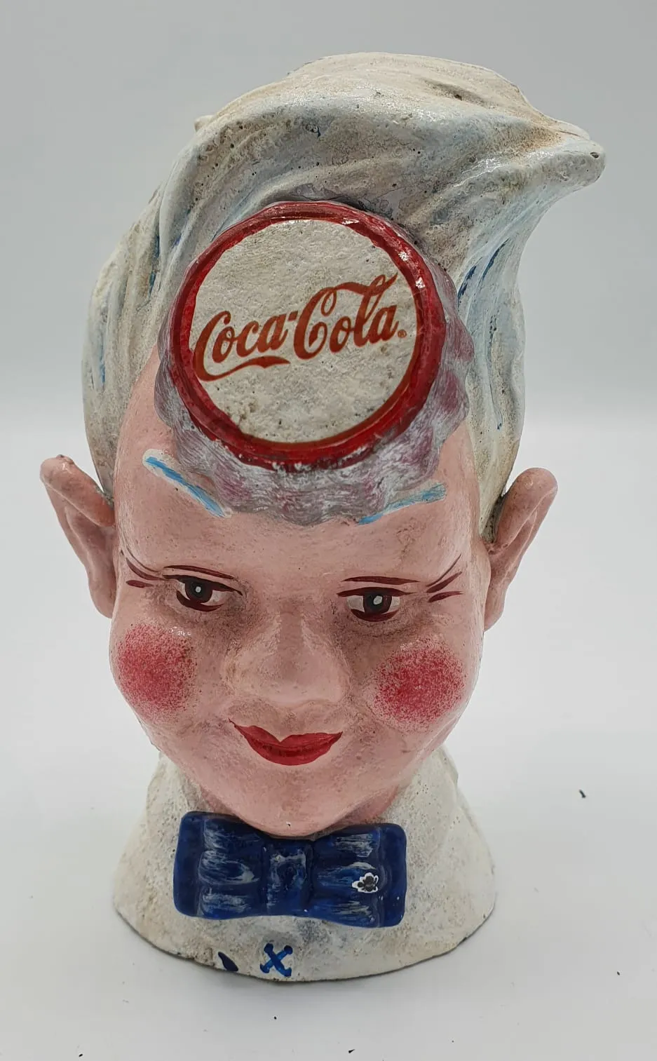 Cast Iron Coca Cola Advertising Money Bank