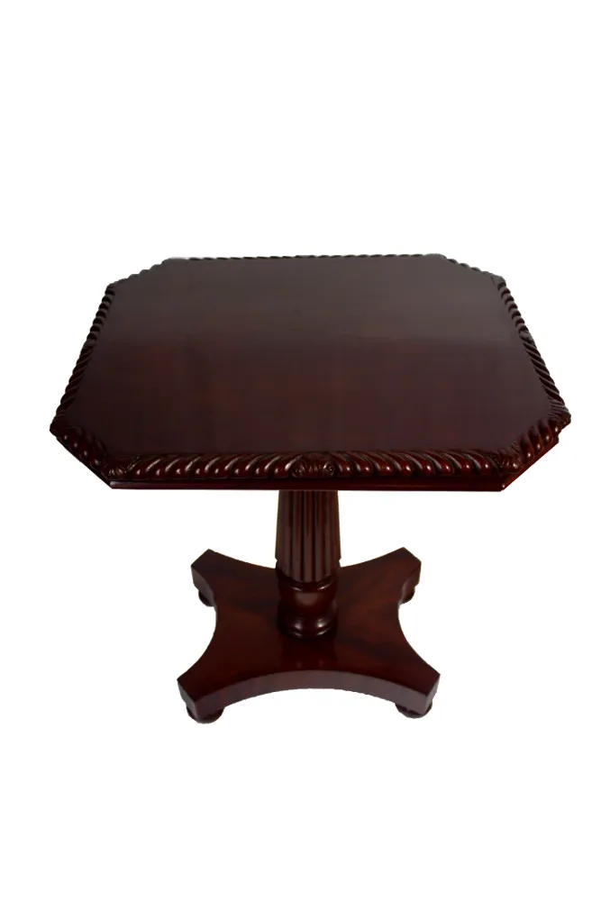 Unusual William IV Mahogany Metamorphic Dumb Waiter