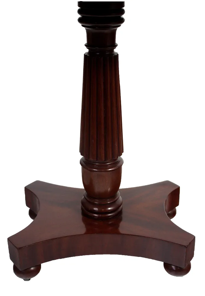 Unusual William IV Mahogany Metamorphic Dumb Waiter