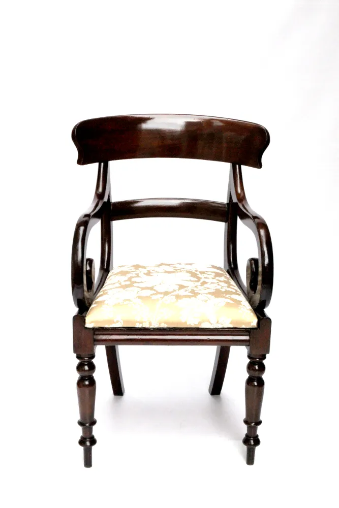 Victorian Mahogany Desk Chair