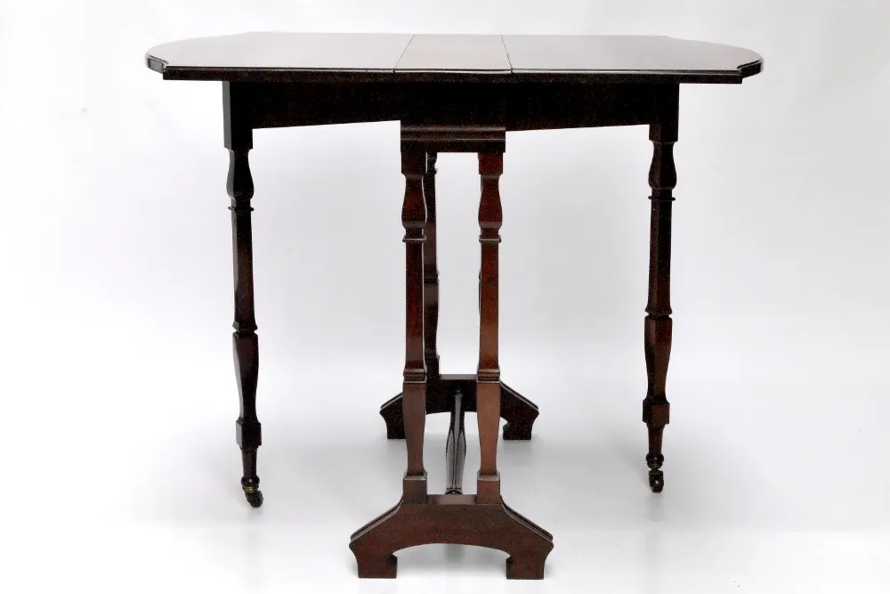 Edwardian Inlaid Mahogany Sutherland