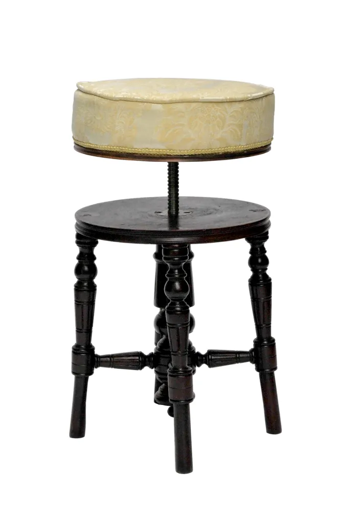 Victorian Mahogany Revolving Piano Stool