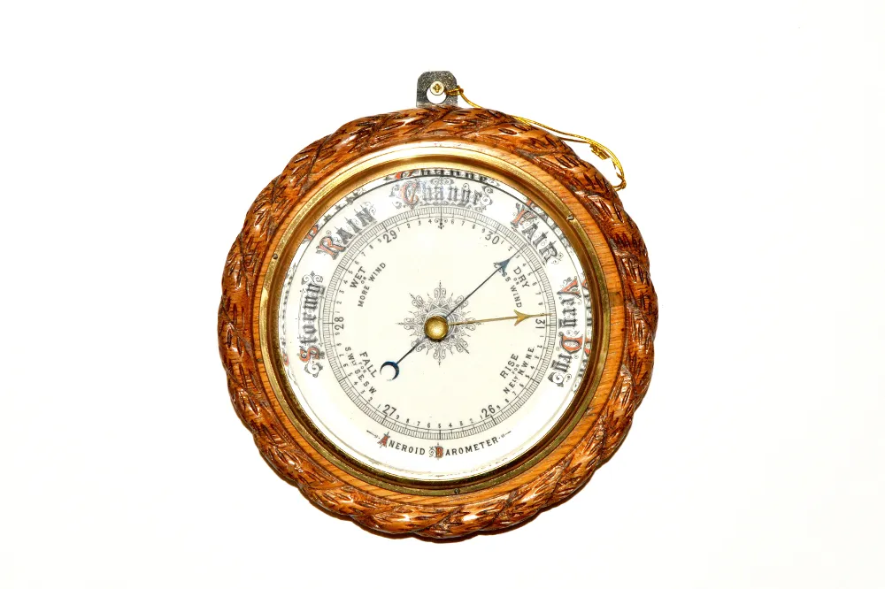 19th Century Victorian Neat Size Barometer