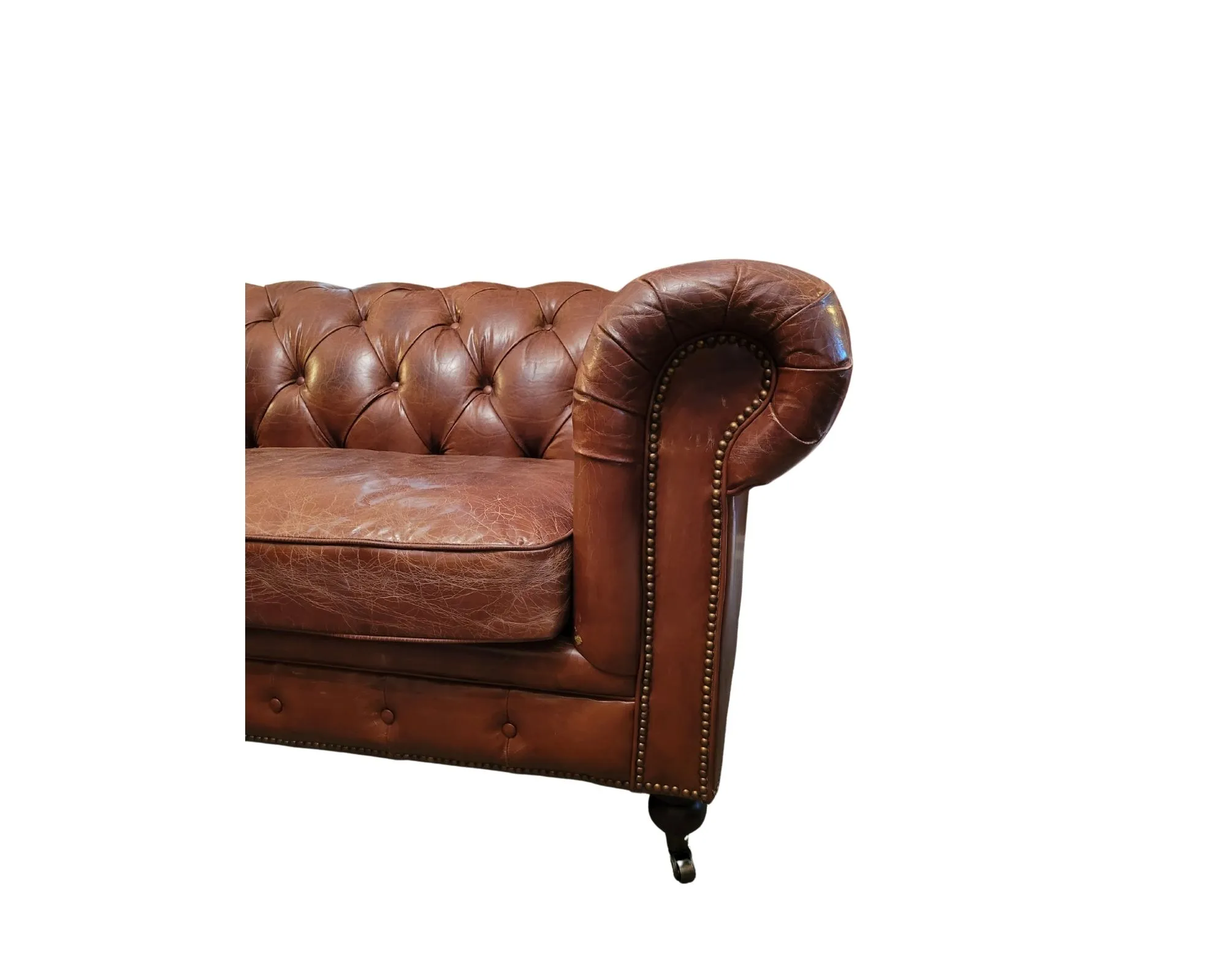 Leather Chesterfield Sofa