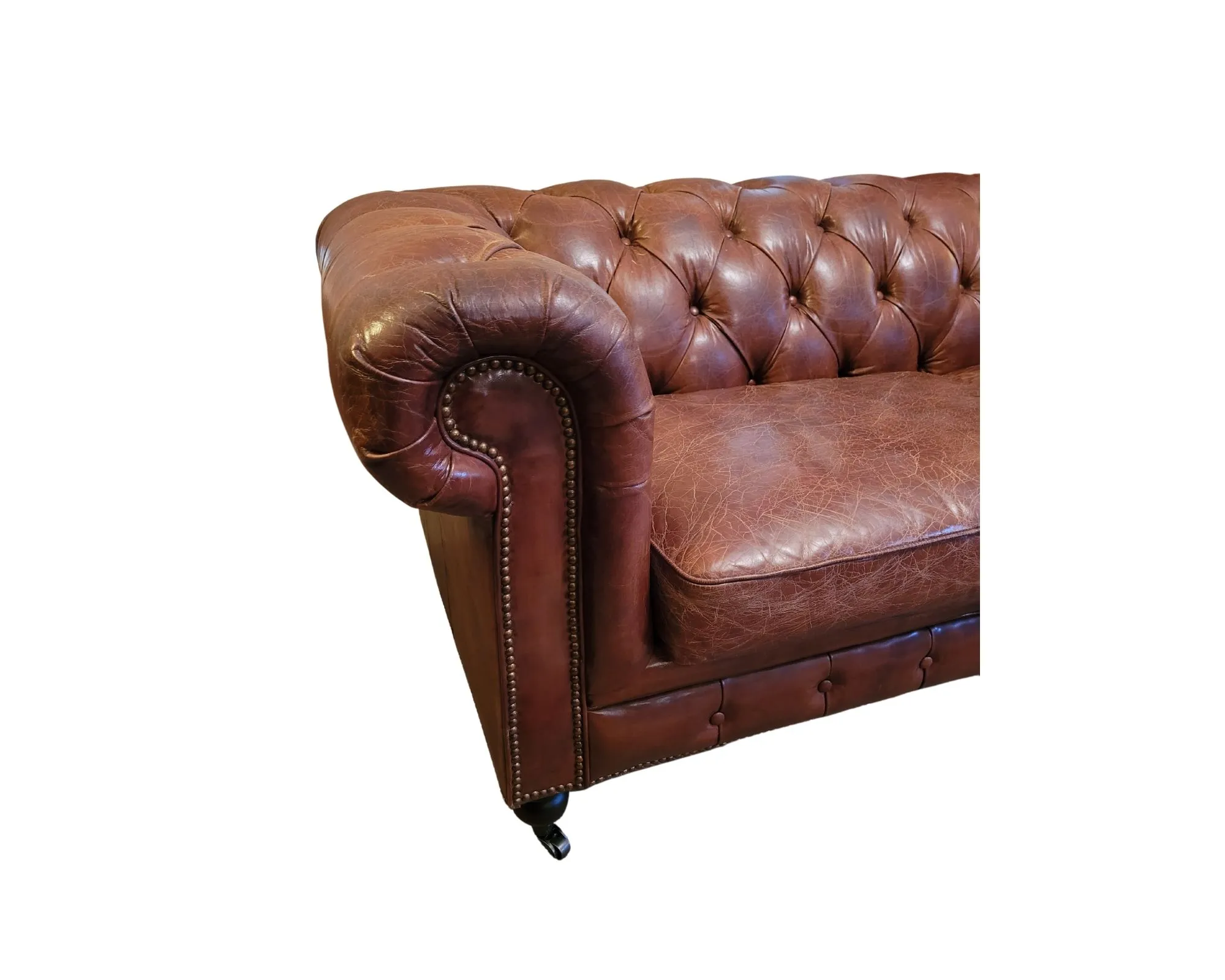 Leather Chesterfield Sofa