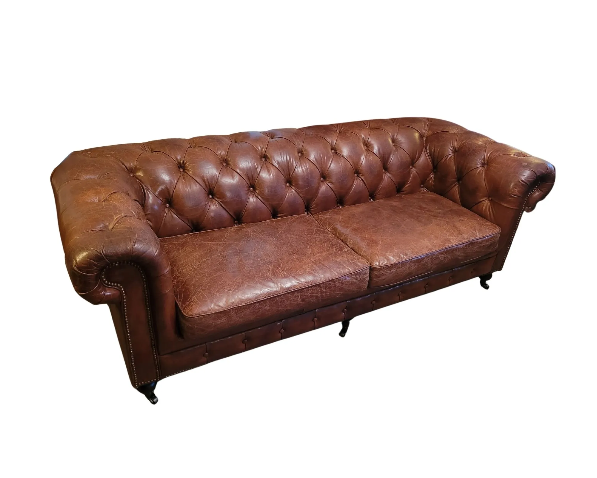 Leather Chesterfield Sofa