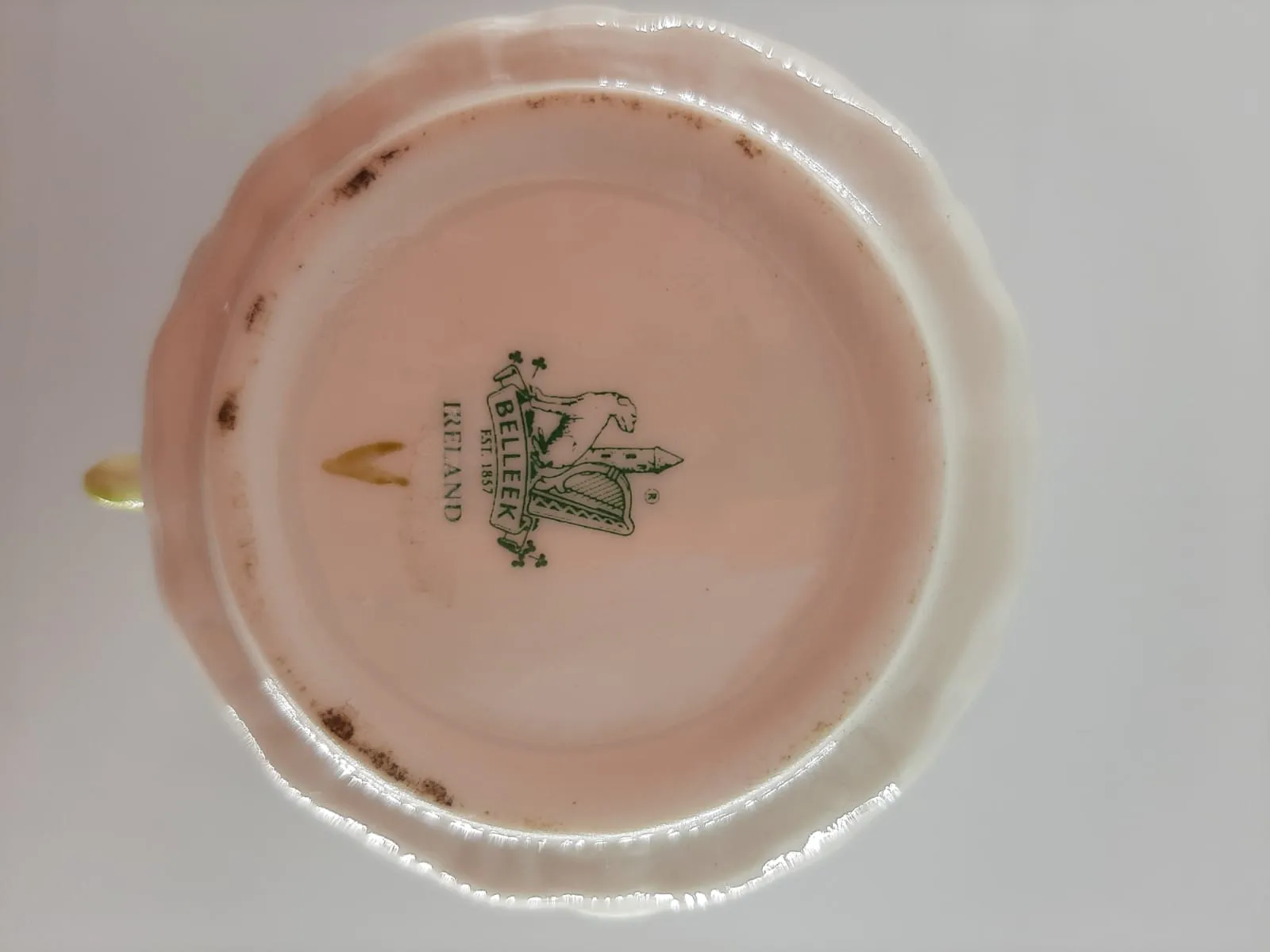 Belleek Shamrock Mug