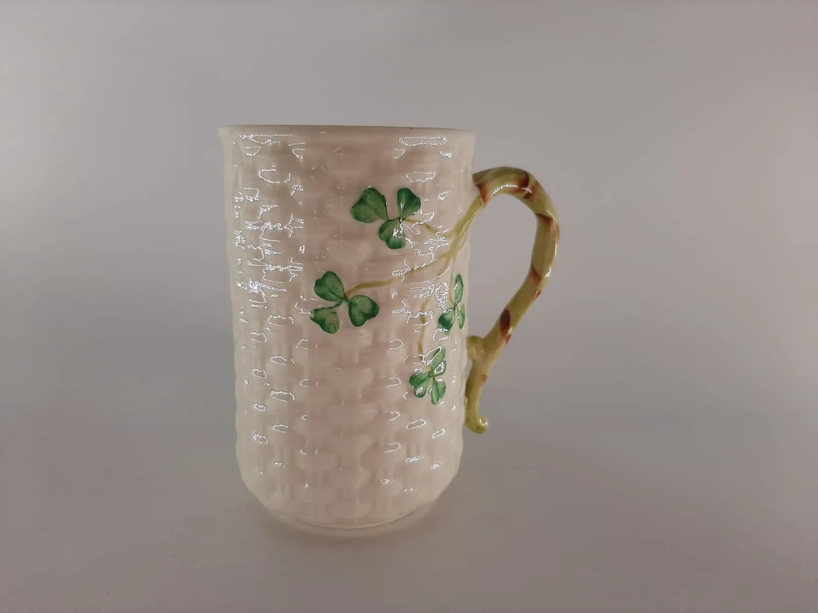 Belleek Shamrock Mug