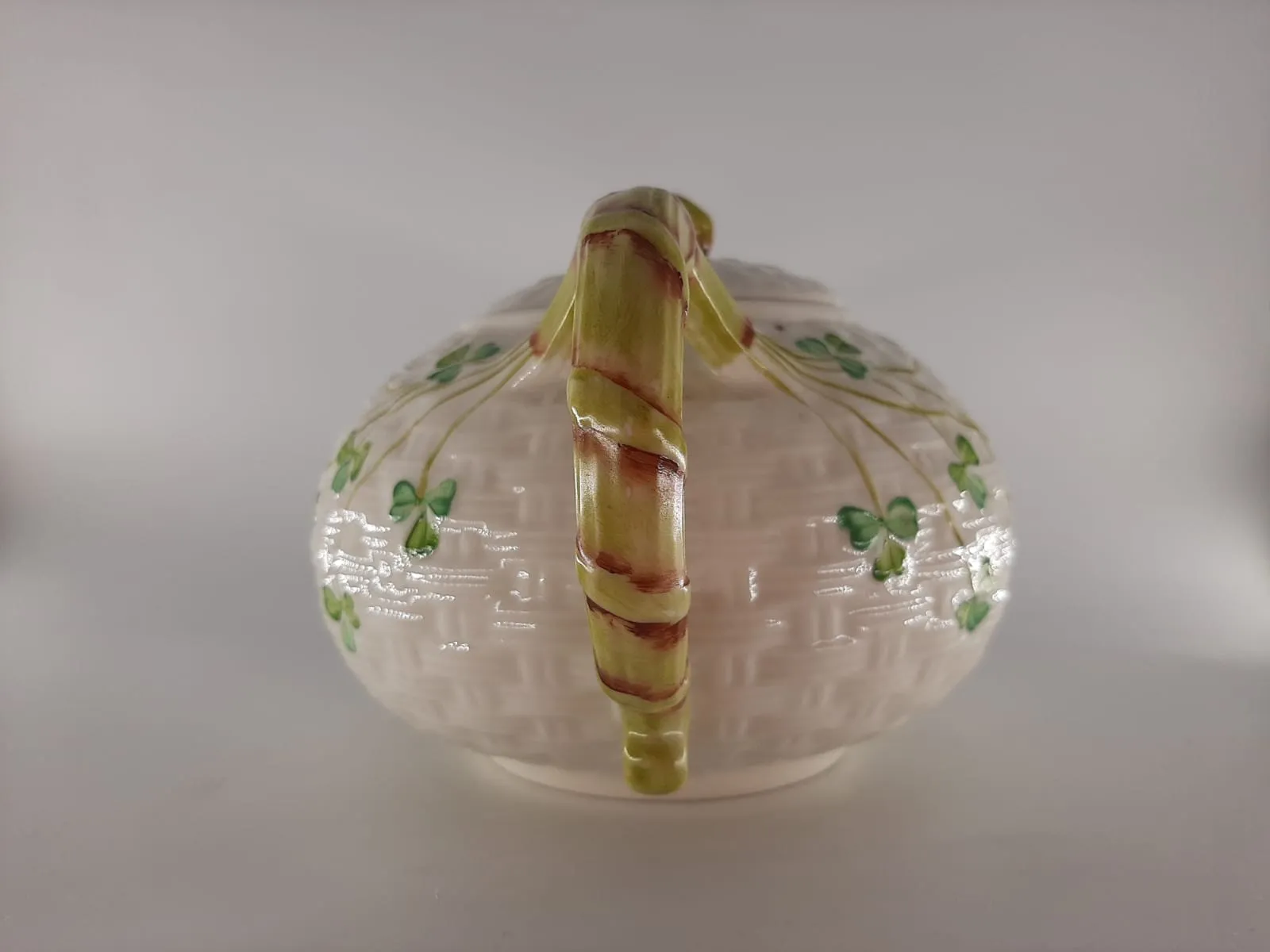 Belleek Shamrock Teapot