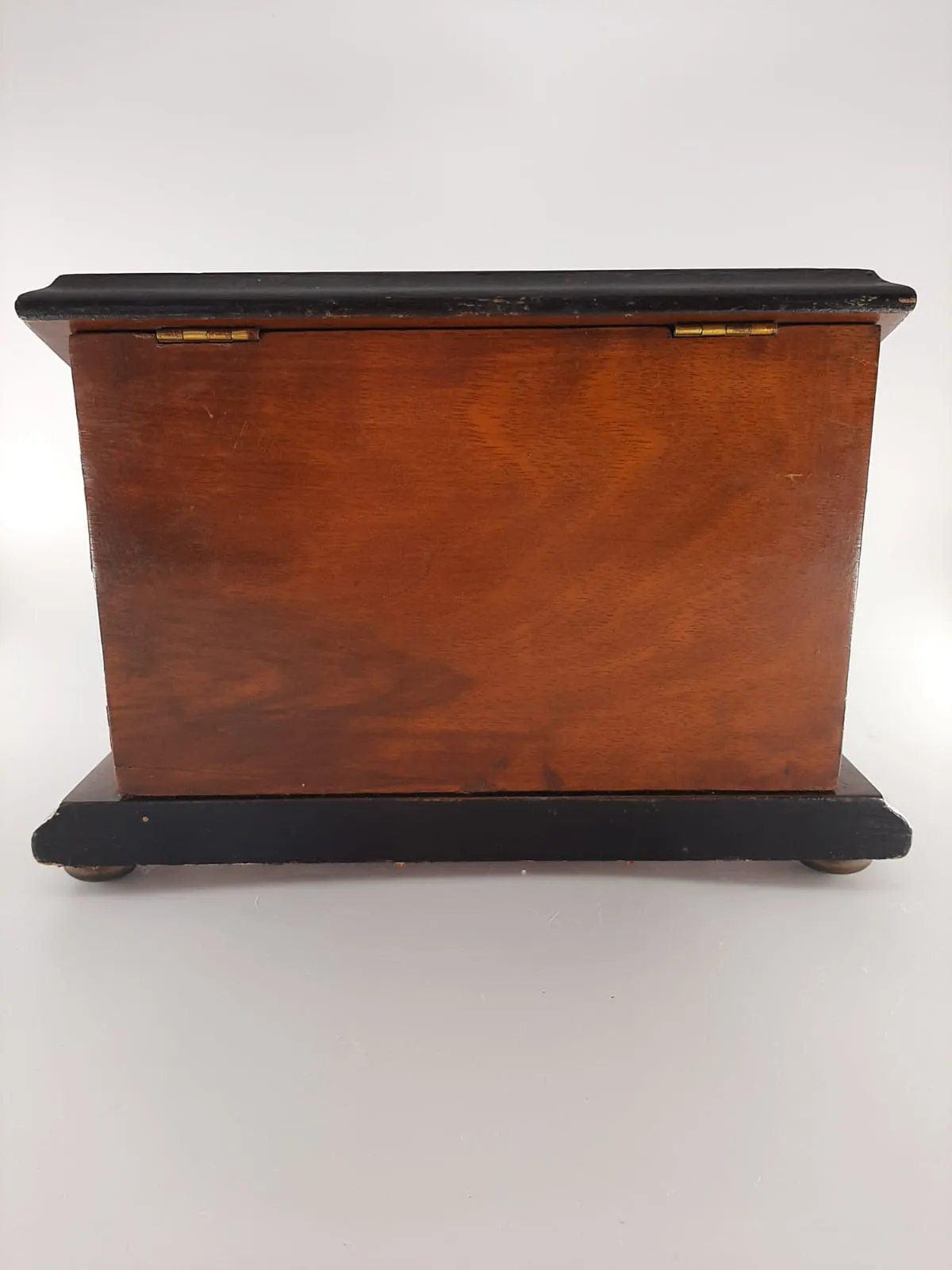 Edwardian Walnut Desk Stationary Box