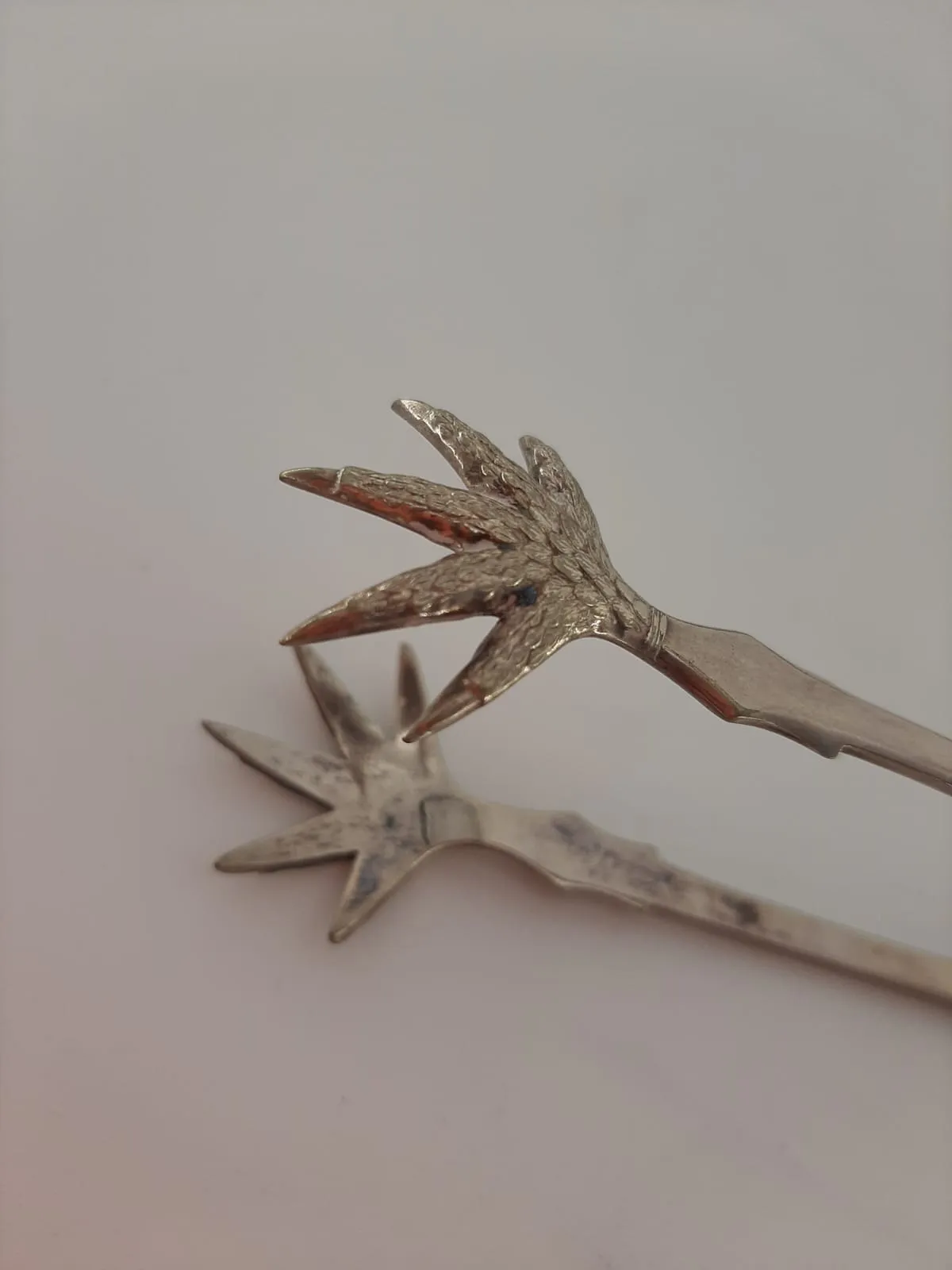 Silver Sugar Tongs