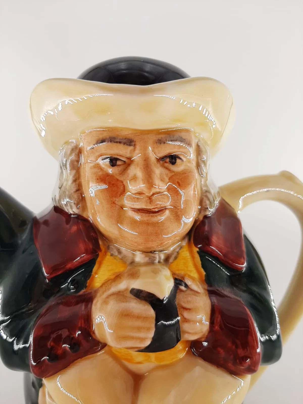 Unusual Toby Staffordshire Teapot