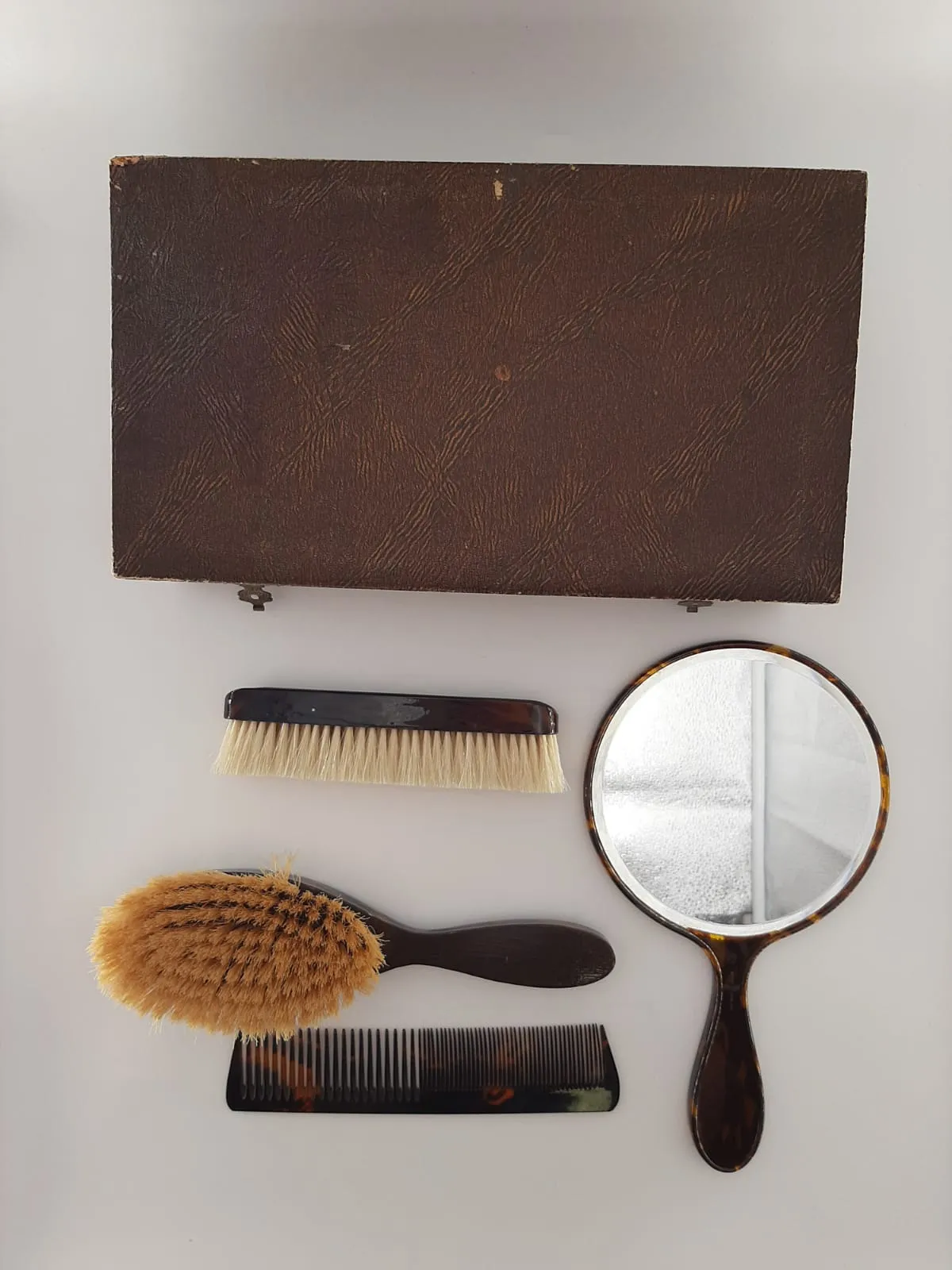 Art Deco Cased Vanity Set