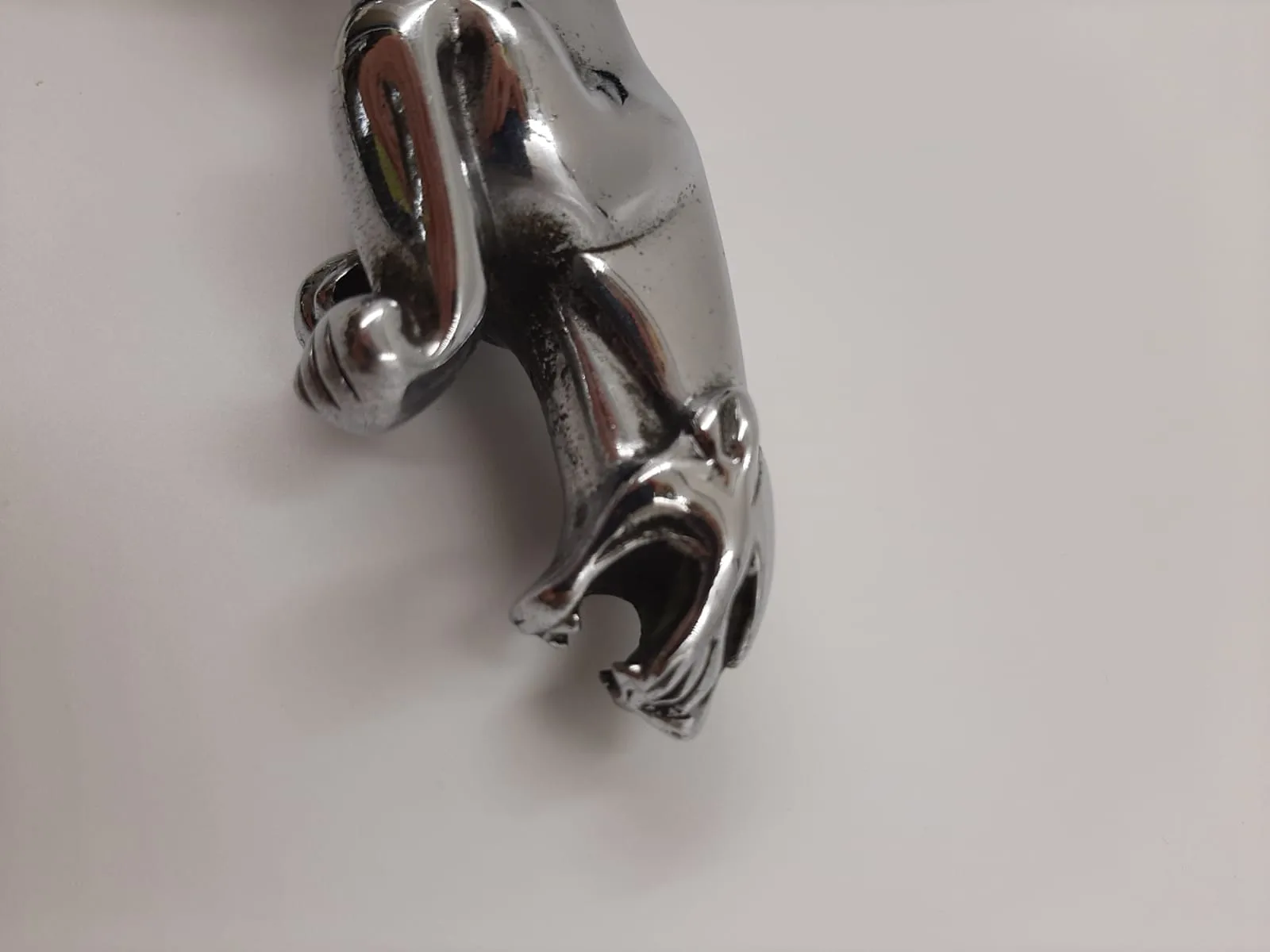Large Vintage Jaguar Car Mascot