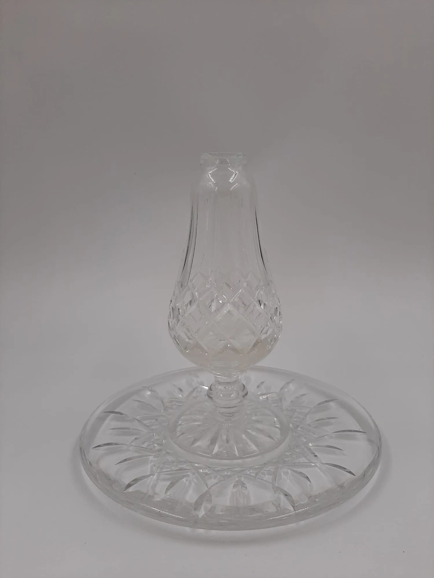 Waterford Crystal Vase and Matching Stand