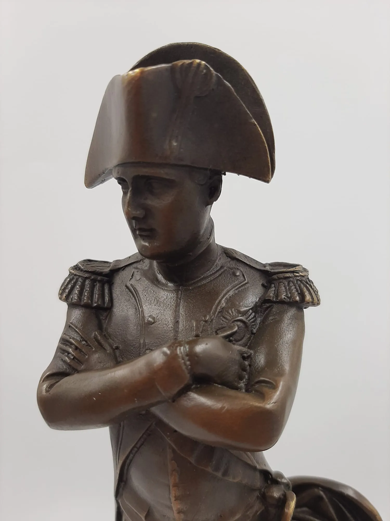 Modern Bronze Bust of Napolean 