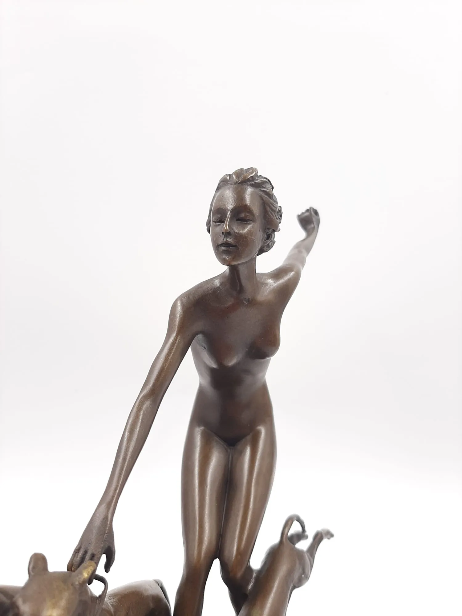 Modern Quality Bronze Sculpture Called 'Spring Frolic'
